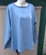 (image for) Long Sleeve Scoop Neck Blue/XXL
