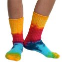 (image for) Cotton Crew Tie-Dye Socks