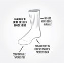 (image for) Organic Cotton Crew Socks: Natural
