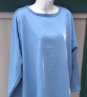 (image for) Long Sleeve Scoop Neck Blue/XXL